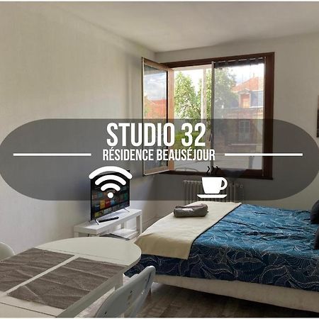 Studio 32 - Residence Beausejour - Fibre Wifi - Proche Centre Ville Troyes Dış mekan fotoğraf